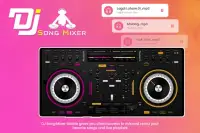 DJ Song Mixer with Music : DJ Name Mixer Screen Shot 0