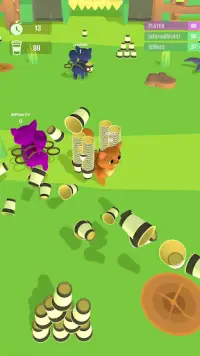 Cat Zone .io - Cup Stack Screen Shot 3