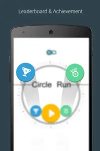 Circle Run - 360 Spikes Game Screen Shot 0