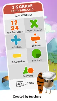 Surf 🏄Fun: Math Game for 1st, 2nd, 3rd Grade Kids Screen Shot 5