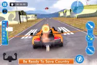 Car Flying Shooting: Car games Screen Shot 1