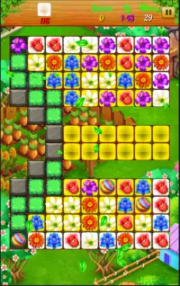 Flowers Sweet Connect – Match 3 Game Screen Shot 4