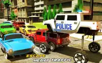 Erhöhte Auto Fahren Sim: LA Polizei Autos Chase Screen Shot 3
