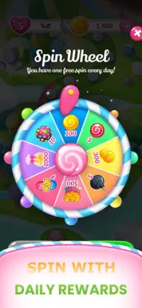 Candy jewel witch match 3 saga Screen Shot 4