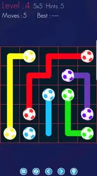 The Flowing Free Game - Connect the same Color DOT Screen Shot 6