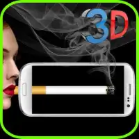 Virtual cigarette smoke Prank Screen Shot 1