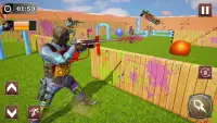 Paintball Wars: Pertaruhan Warna Battle Arena Screen Shot 8