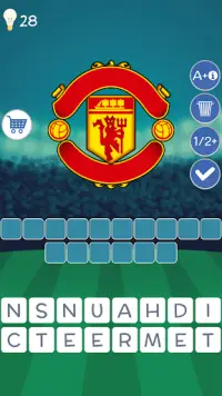 Soccer Clubs Logo Quiz Screen Shot 0