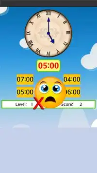 игры научить часы для детей 2 Screen Shot 1