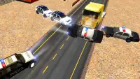 Off Road Car Race:  Police Chase 3D Screen Shot 2