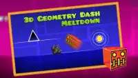 3D Meltdown Geometry Rush Screen Shot 1