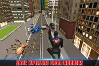 Multi Spider Heroes Crime City Warrior Screen Shot 11
