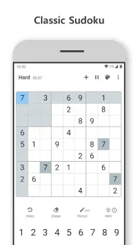 Sudoku - Free Classic Puzzle Game Screen Shot 1