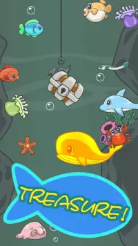私の魚釣りにゃんこのゲーム-釣りゲーム Screen Shot 1