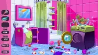 Kids Game: Baby Doll House Cleaning Screen Shot 1