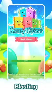 Crazy Blast - Magic match 3 game Screen Shot 0