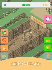 Idle Medieval Village: 3Dゲーム Screen Shot 8