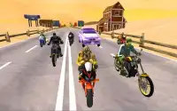 Real Bike Traffic Racing : Moto patlu HighwayRider Screen Shot 3