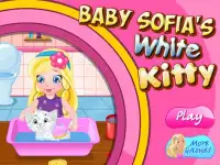Baby Sofia White Kitty Screen Shot 0