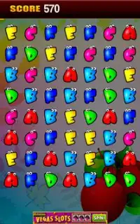 Alphabet Quest Kids Match 3 Screen Shot 1
