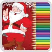 Santa Coloring Christmas Book Games - for kids