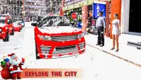 Car Racing : Santa Claus 3D Games Screen Shot 2