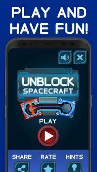 Unblock SpaceCraft - tile slide teka-teki Screen Shot 6