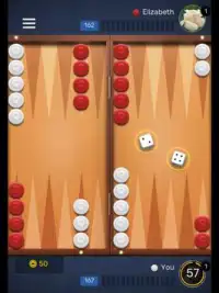 Backgammon Go online: jogo de tabuleiro grátis Screen Shot 5