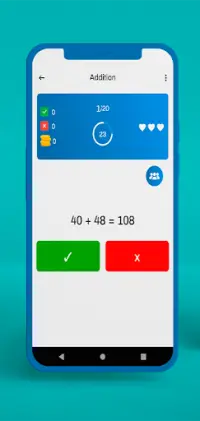 Math Game Free Screen Shot 2