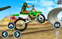 Dirt Bike : Extreme Stunts 3D Screen Shot 0
