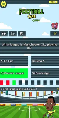 サッカークイズ-クラブ、リーグ、選手を推測する Screen Shot 3