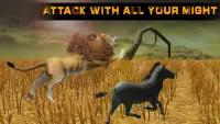 Lion Attack Simulator 3D Screen Shot 2