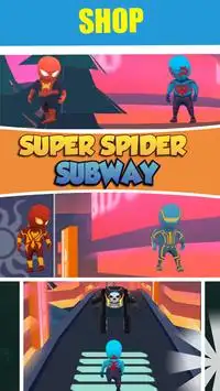 Super Spider Subway Screen Shot 7