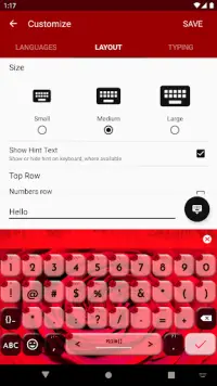 Red Rose Emoji Keyboard Screen Shot 2
