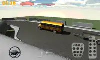 3D School Bus Parking Screen Shot 1