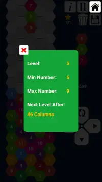 Hexa Columns Puzzles: Match 3 Number Puzzles Screen Shot 4
