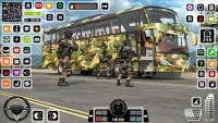 Militärbus-Simulator-Spiel 3d Screen Shot 1