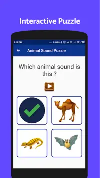 Animal Sounds and Puzzles Screen Shot 7