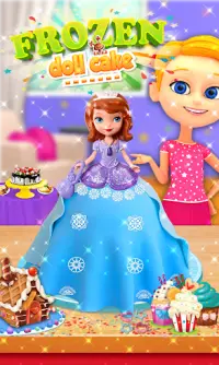 Fairy Princess Ice Cream Cake Making Game Screen Shot 3