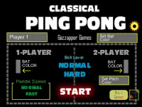 Pong Tennis HD - Retro (Free 70s Arcade Game) Screen Shot 1