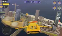 Flying Racing Car Games Screen Shot 1