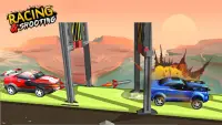 Racing & Shooting - Monster truck Car Smash Race Screen Shot 1