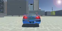 Skyline Drift Simulator: เกมรถแข่ง 3D-City Screen Shot 3