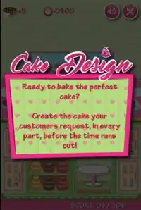 My Cake Shop Service - Jogos de Culinária Screen Shot 2