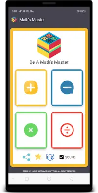 Math's Master - A game to improve math with fun Screen Shot 0
