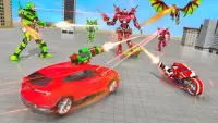 Dragon robot transforming games: New dragon games Screen Shot 1