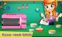 Princess Doll Cake Factory :Cooking Game For Girls Screen Shot 3