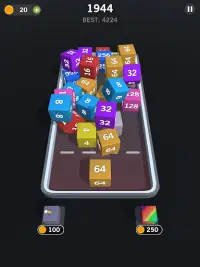 Match Block 3D - 2048 Merge Game Screen Shot 9