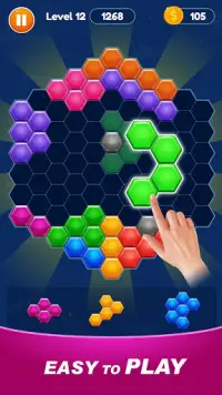 Hexa Block Puzzle Screen Shot 0