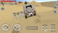 Blocky city: desert zone Screen Shot 2